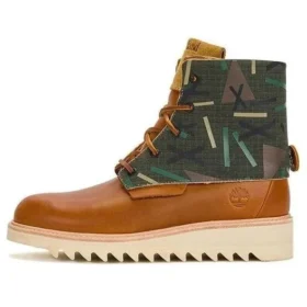 Timberland x Nina Chanel Abney Future 73 6-Inch Waterproof Boot „Rust and Green“