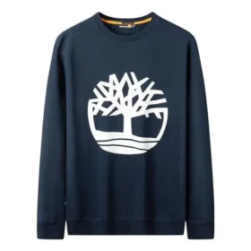 Tričko s dlouhým rukávem a logem stromu „Navy“