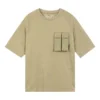 Tričko s kapsou „Light Khaki“