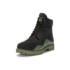 Voděodolné 6-Inch Booty „Černá Nubuck s Green“