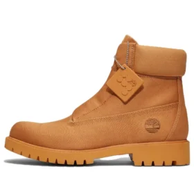 Voděodolné 6-Inch Booty Timberland x Pangaia „Pšeničná“
