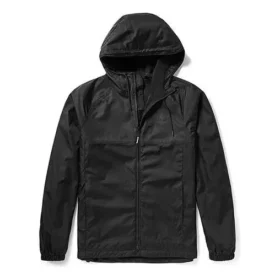 Voděodolná bundy Timberland s kapucí, Černá