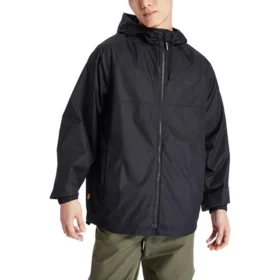 Voděodolná bundy Timberland s kapucí, Černá