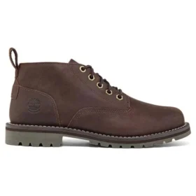 Voděodolné chukka kozačky Redwood Falls „Hnědá Full Grain“