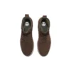 Voděodolné kožené a látkové kozačky Vibram „Hnědá suede“