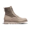 Voděodolné kožené a textilní kozačky Vibram „Beige Suede“
