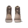 Voděodolné kožené a textilní kozačky Vibram „Beige Suede“