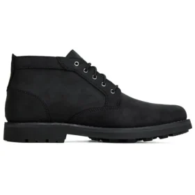 Voděodolné kozačky Crestfield Chukka „Černá Full Grain“