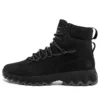 Voděodolné kozačky GreenStride Edge s širokým střihem „Černá Nubuck“
