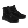 Voděodolné kozačky GreenStride Edge s širokým střihem „Černá Nubuck“