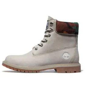 Voděodolné kozačky Heritage 6-Inch „Beige Nubuck with Camo“ Voděodolné kozačky Heritage 6-Inch „Beige Nubuck with Camo“