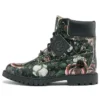 Voděodolné kozačky Heritage 6-Inch „Černá Floral Nubuck“