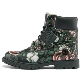 Voděodolné kozačky Heritage 6-Inch „Černá Floral Nubuck“ Voděodolné kozačky Heritage 6-Inch „Černá Floral Nubuck“
