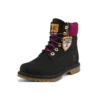 Voděodolné kozačky Heritage 6-Inch „Černá Nubuck s Pink“