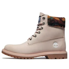 Voděodolné kozačky Heritage 6-Inch „Pale Pink Nubuck with Camo“ Voděodolné kozačky Heritage 6-Inch „Pale Pink Nubuck with Camo“