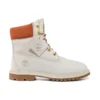 Voděodolné kozačky Heritage 6-Inch „White Nubuck“