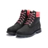 Voděodolné kozačky Linden Woods 6 Inch „Černá Nubuck s Pink“