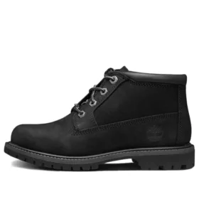 Voděodolné kozačky Nellie Chukka Wide Fit „Černá“
