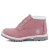 Voděodolné kozačky Nellie Chukka Wide Fit „Pink Nubuck“