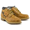 Voděodolné kozačky Timberland x BAPE Nelson Premium Chukka „Wheat and Chocolate“