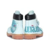Voděodolné kozačky Timberland x Supreme 6-Inch „Blue with Logo“