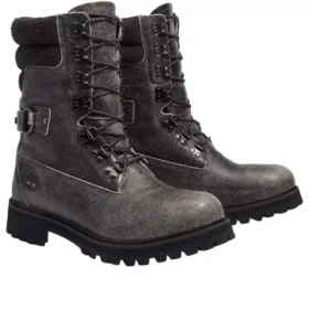 Voděodolné super kozačky Downpour „Dark Grey Full Grain“