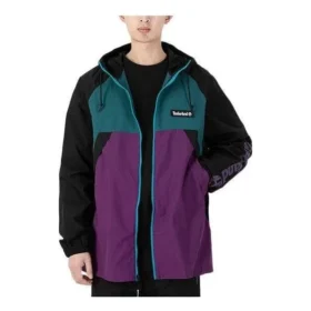 Větrovka s celopropínacím zipem „Green Purple“