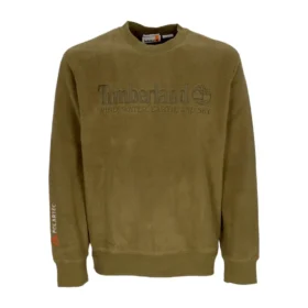 Vyšívaný svetr s logem „Olive Green“