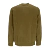 Vyšívaný svetr s logem „Olive Green“