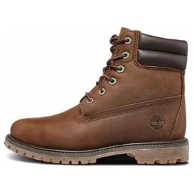 Waterville 6-Inch Double Collar Waterproof kozačky „Hnědá Nubuck“